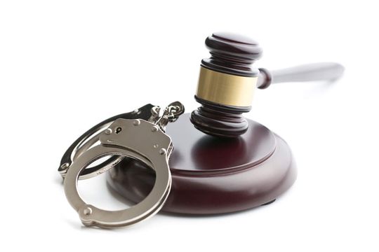 Law Office — Handcuffs and Gavel in Akron, OH Law Office — Handcuffs and Gavel in Akron, OH