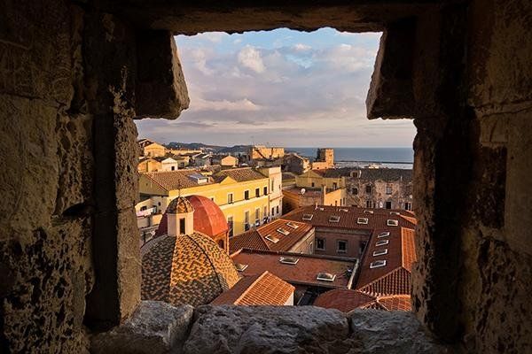 vista centro storico cagliari