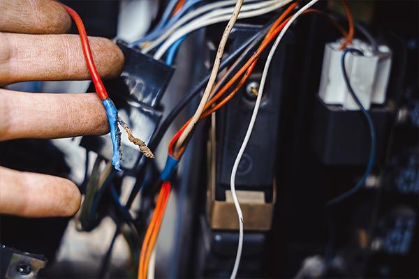 broken car wiring