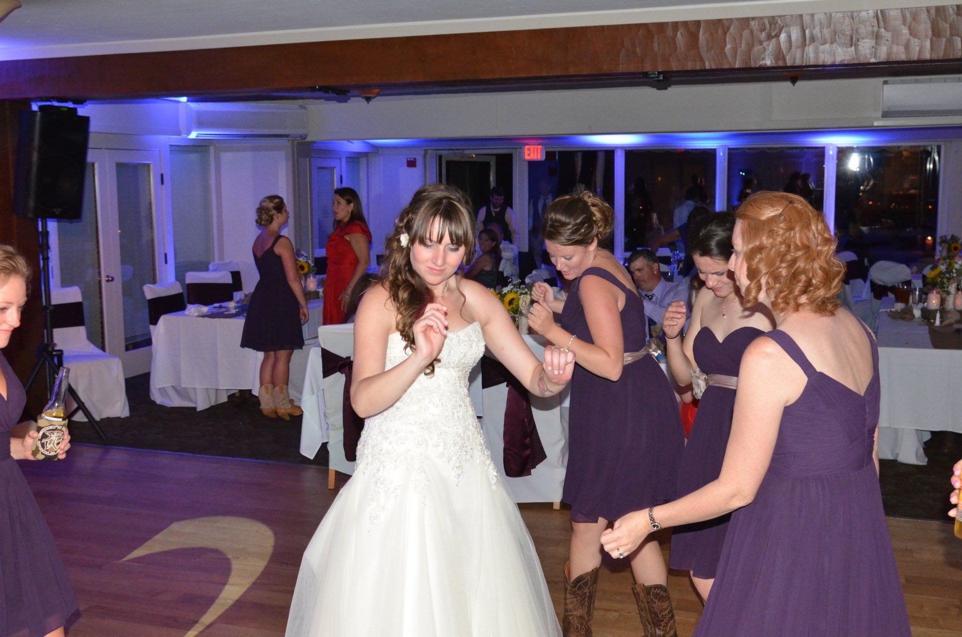wedding ceremony at Steele Hill Resort, Sanbornton, New Hampshire