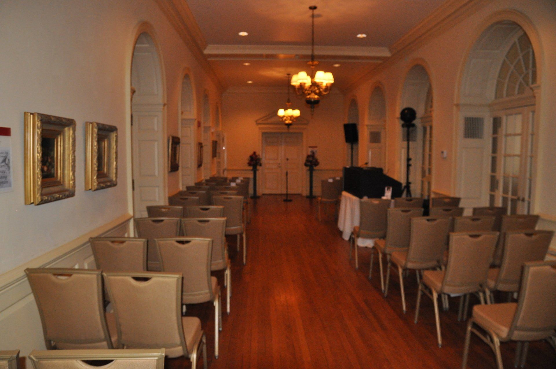 main hall, dance floor, exeter inn, exeter, nh