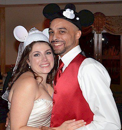 happy newlyweds at the Granite Rose, Hampstead, NH