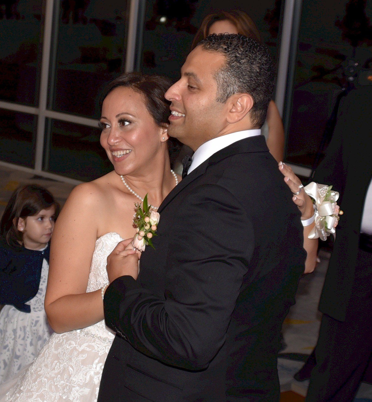 bride and groom first dance MA wedding DJ at Hyatt Regency Boston Harbor, Boston, Massachusetts