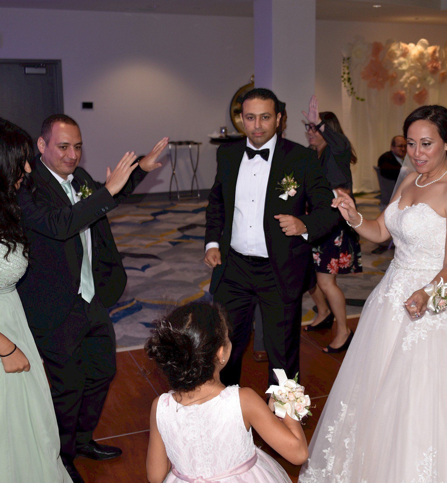 Wedding Party Dance MA wedding DJ dance at Hyatt Regency Boston Harbor, Boston, Massachusetts