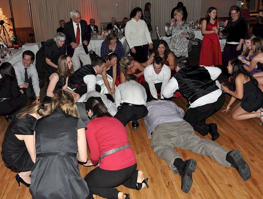 NH wedding DJ guests dancing at Attitash Grand Summit Hotel, Bartlett, NH