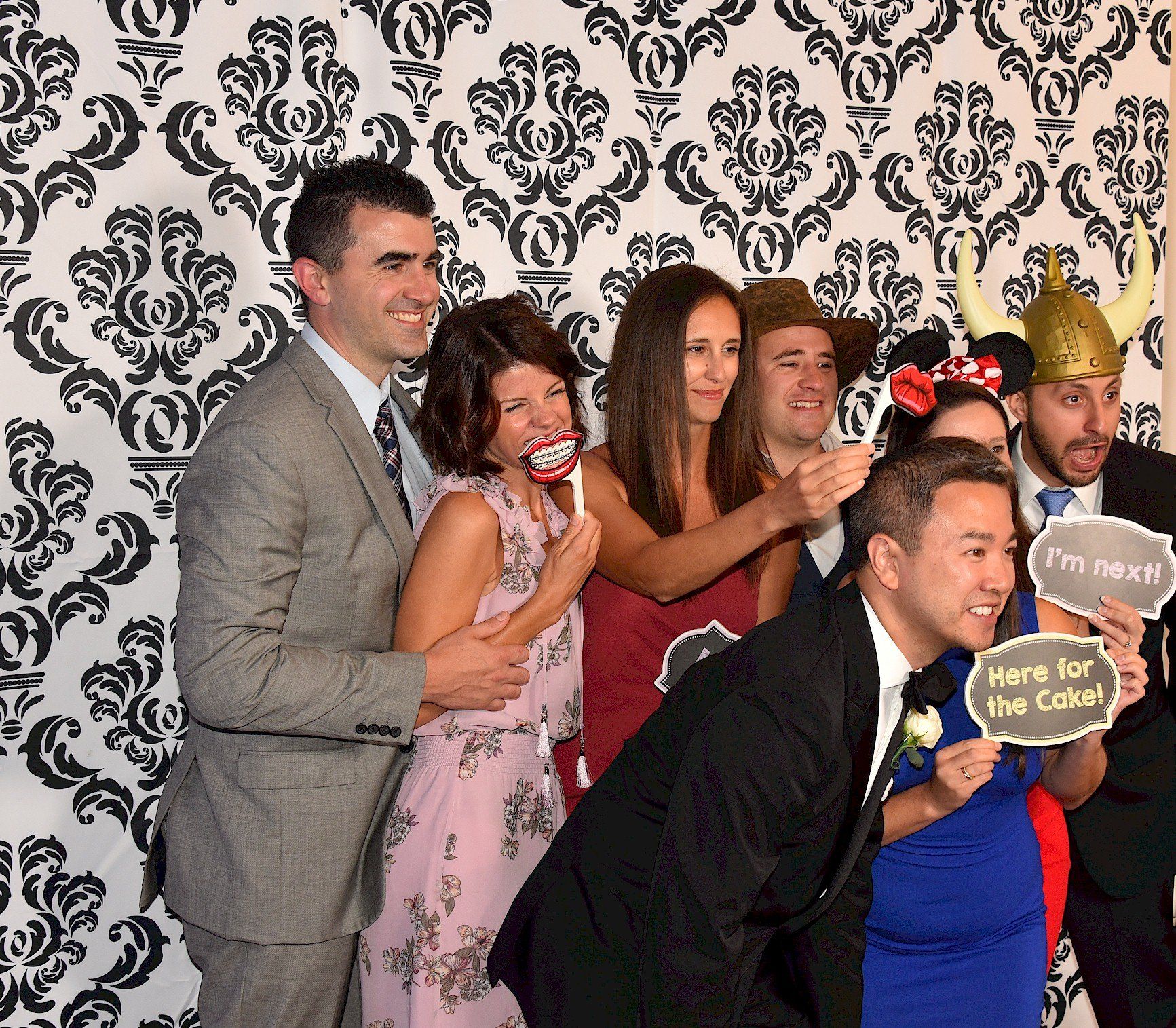 Photo booth rental Massachusetts bride and groom first dance MA wedding DJ at Cruiseport Gloucester, Massachusetts