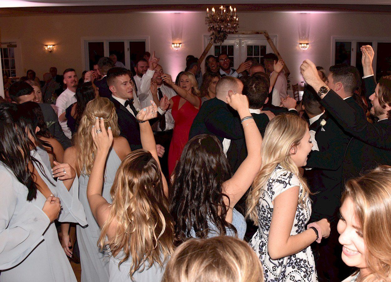 bride and groom first DJ dance at Floriana at the Hellenic Center Center Ipswich MA