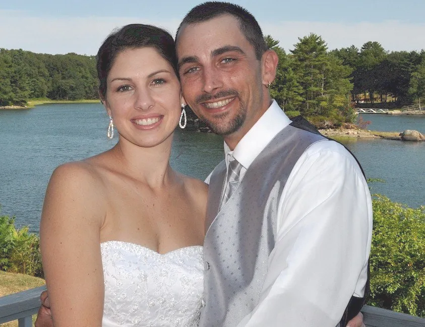 wedding bride and groom at The Portsmouth Elks Hall, Portsmouth