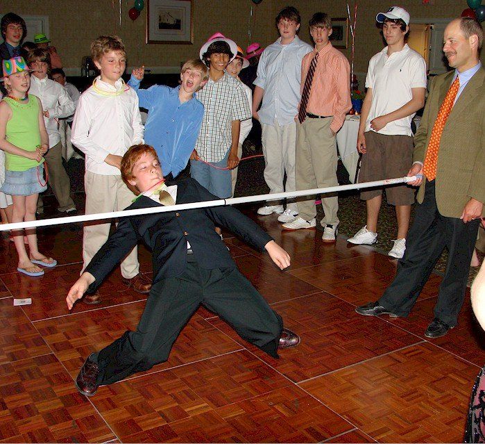 Bar Bat Mitzvah DJ guests dancing at Samoset Resort, Rockport, Maine