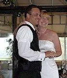 wedding DJ bride and groom at Stage Neck Inn, York Harbor, Maine