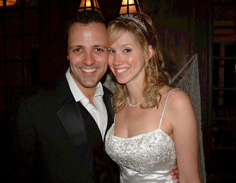wedding DJ bride and groom at York Harbor Reading Room, York Harbor, Maine