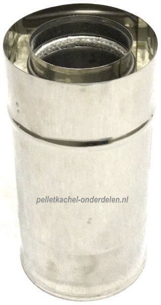afvoer dubbelwandig,pelletkachel,wanneer