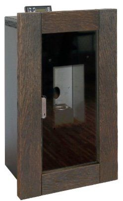 pelletkachel met ombouw, inbouw extrastove,esc,eiken,omranding,winterofen,10 kW