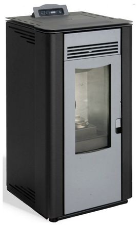 DE BESTE PELLETKACHEL aanbieding kalor,pelletkachel,miriam,milano,8 kW,pallet,kachel,aansluiten