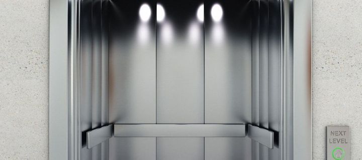 Make sure your lift is creating the right image for your business, call Scotec Lifts Ltd now on 0141 646 0900 Image of modified lift to modern standards