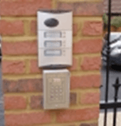 Home gate entry system