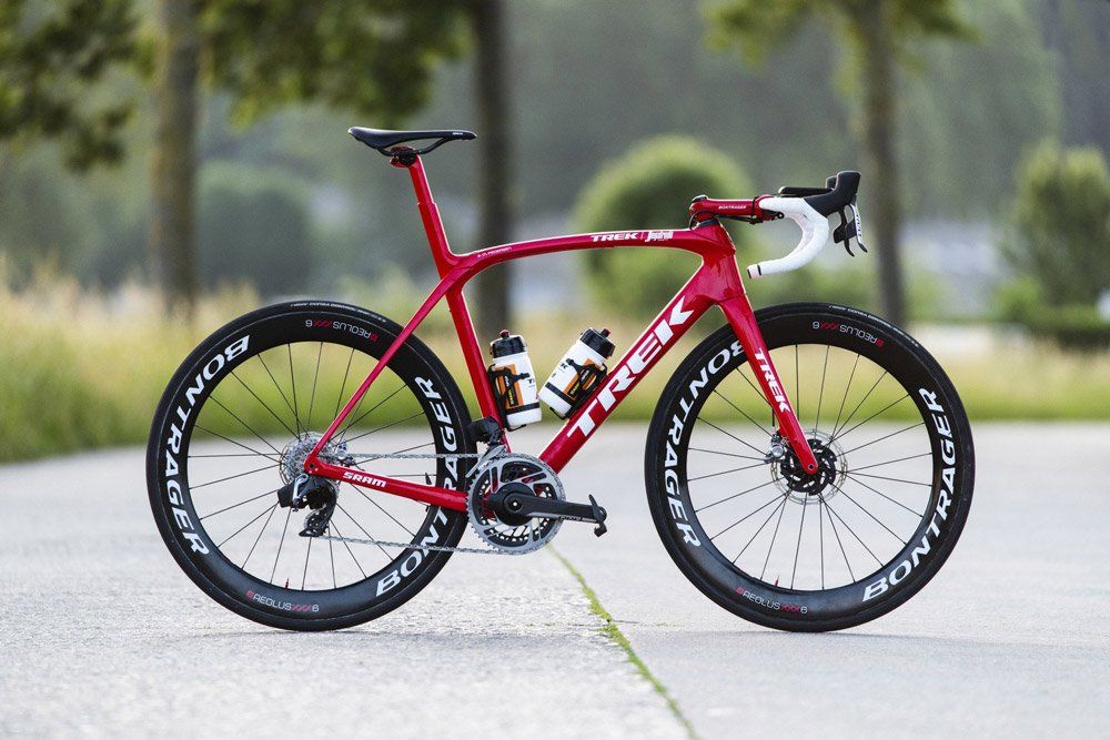 Red Trek Road Bike
