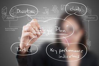planning on white board