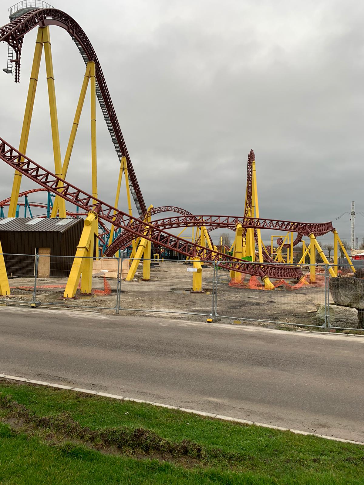 Flamingo Land New Inversion Roller coaster