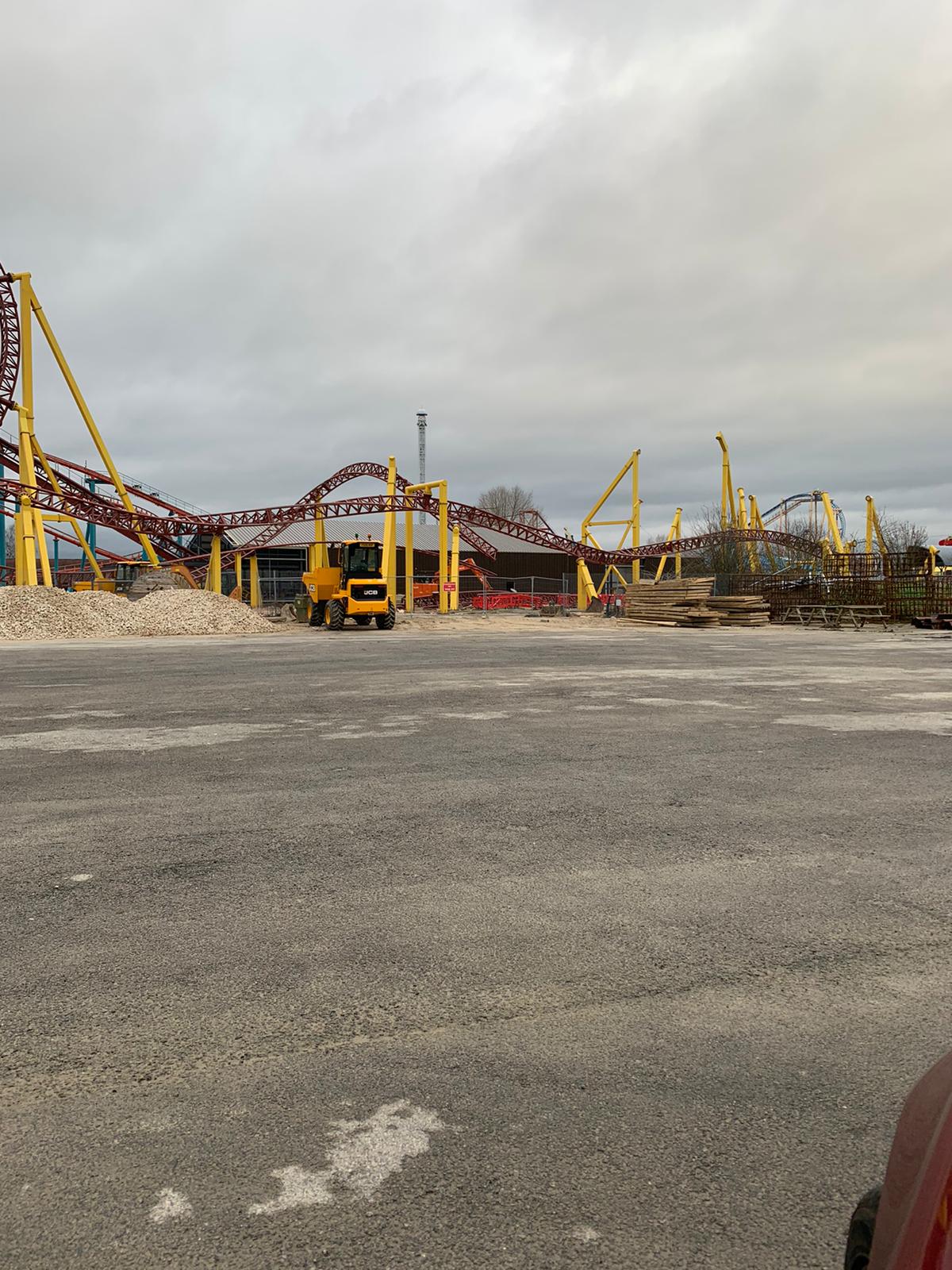 Flamingo Land Inversion Rollercoaster