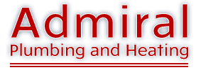 Admiral plumbing heating logo