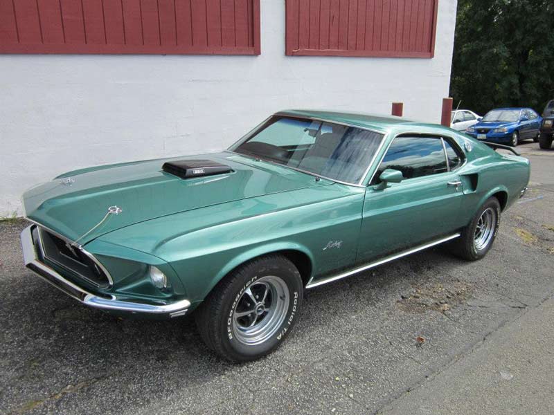 Shiny Green Vintage Car — Auto repair in Mansfield, OH