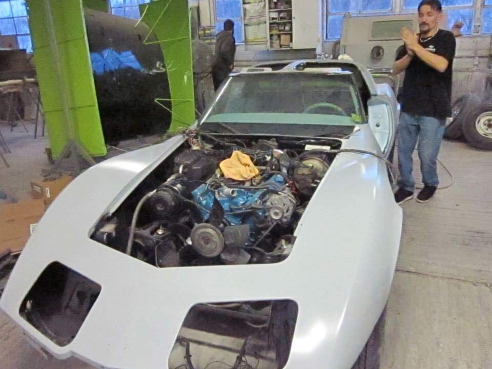 Vintage Car Being Restored — Auto repair in Mansfield, OH