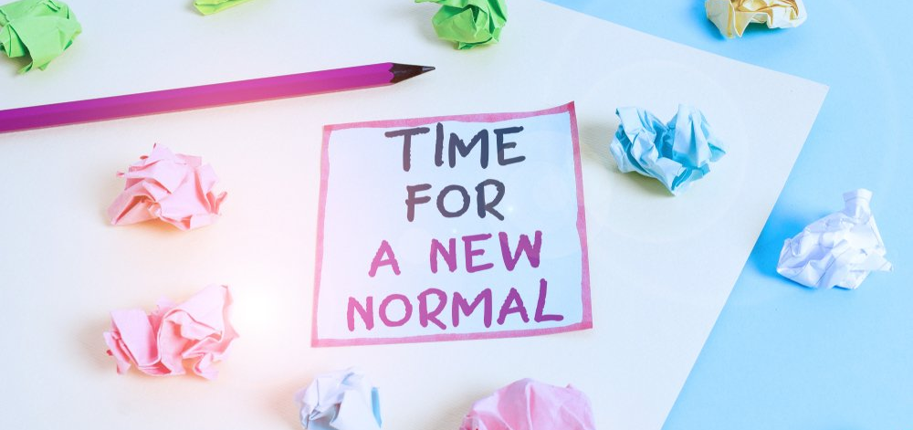 time for a new normal notepad