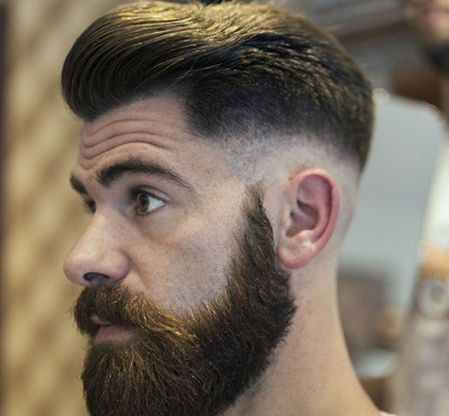Men's hairstyling