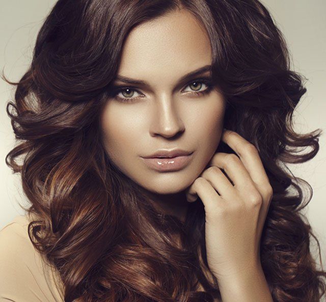 Ladies hair styling