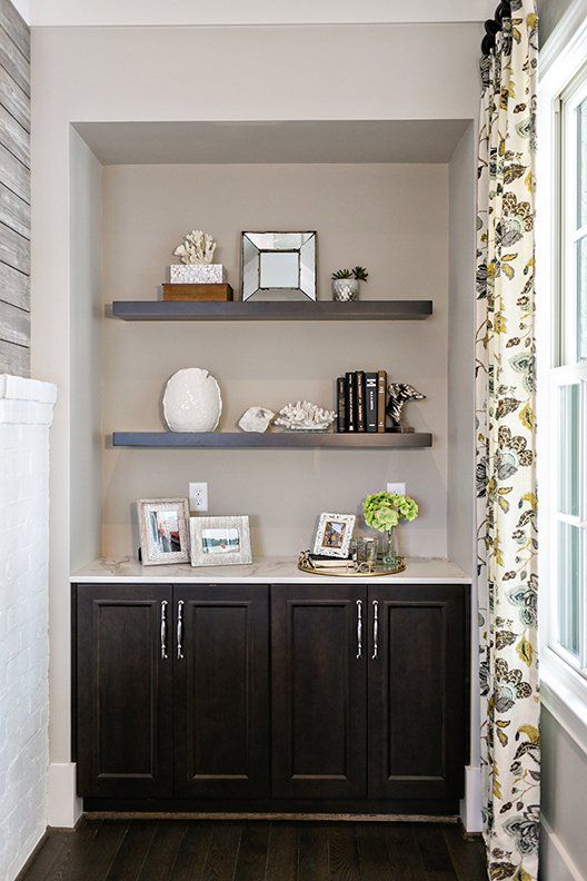 Filling Unused Space With Cabinets