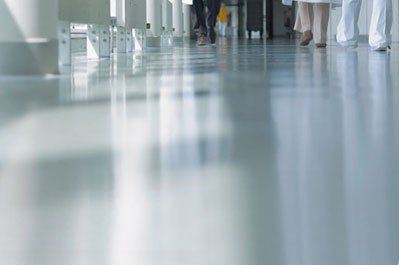 Highly trained hospital cleaners