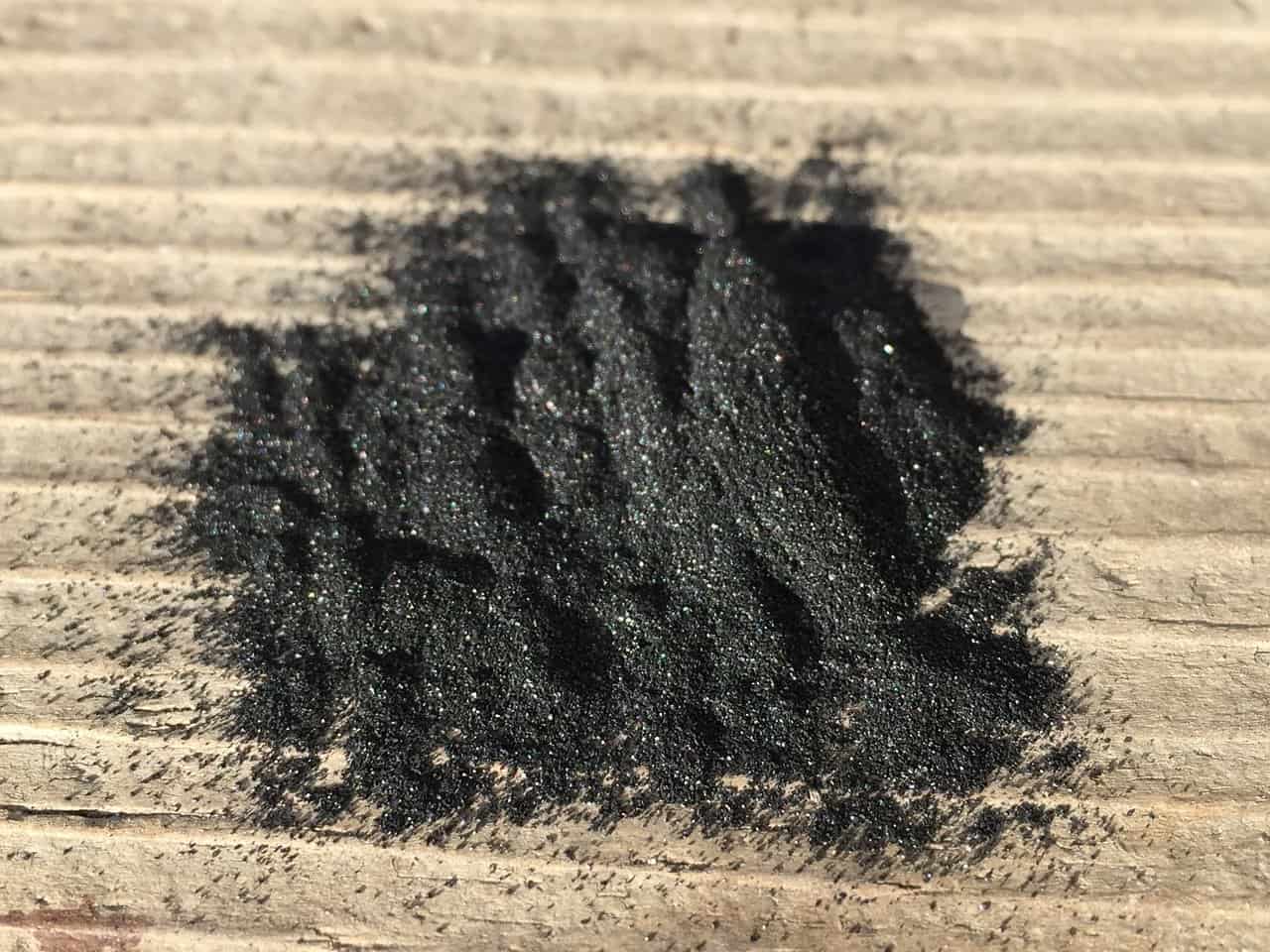 Carbono para filtrar el agua