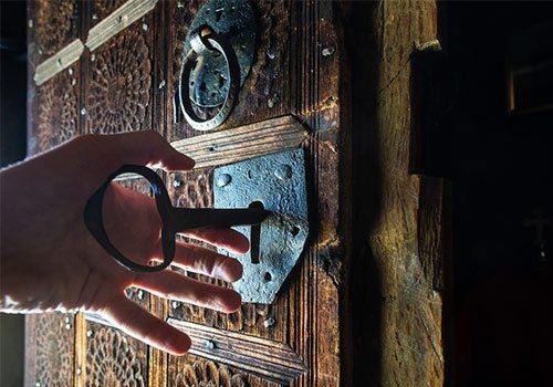 Home Locks — An Antique Door in Boston, MA Home Locks — An Antique Door in Boston, MA