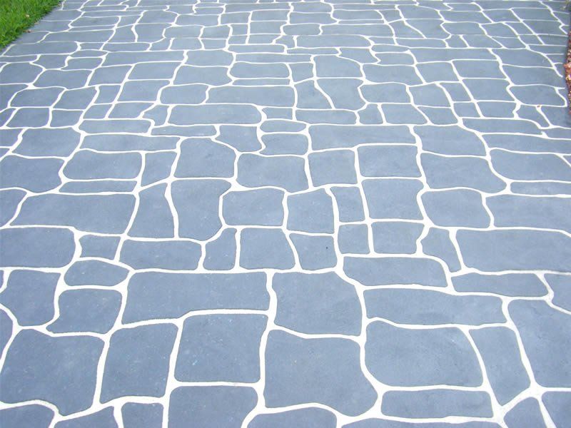 stone driveway