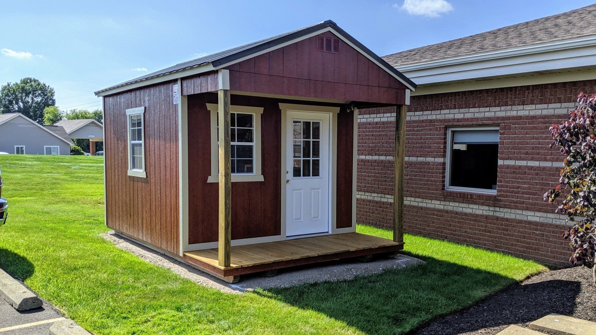The shed outside of main building