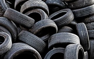 Waste tyre disposal