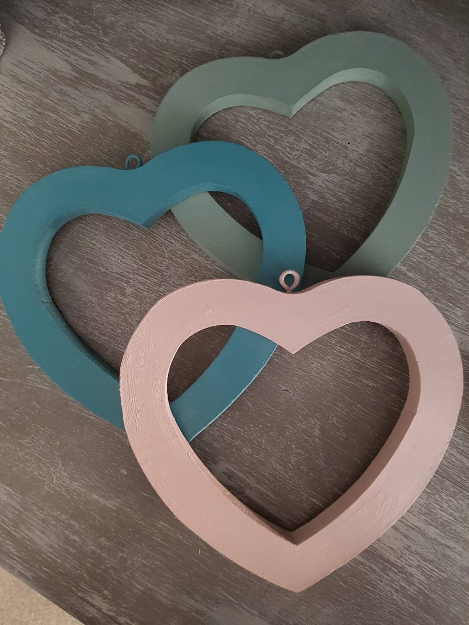cuori in legno