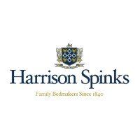 The harrison spinks logo is a family bedmaker since 1840.