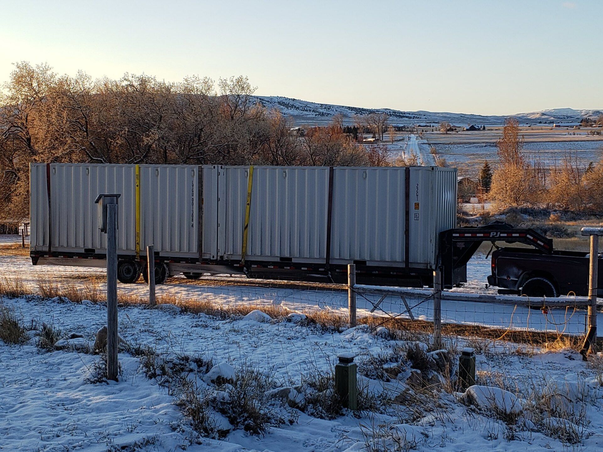 Transporting Long Portable Container — Cody, WY — Say Where Storage