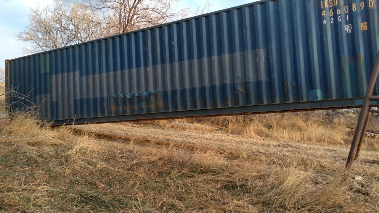 Blue Long Portable Storage — Cody, WY — Say Where Storage