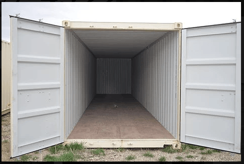 Opened Portable Container — Cody, WY — Say Where Storage