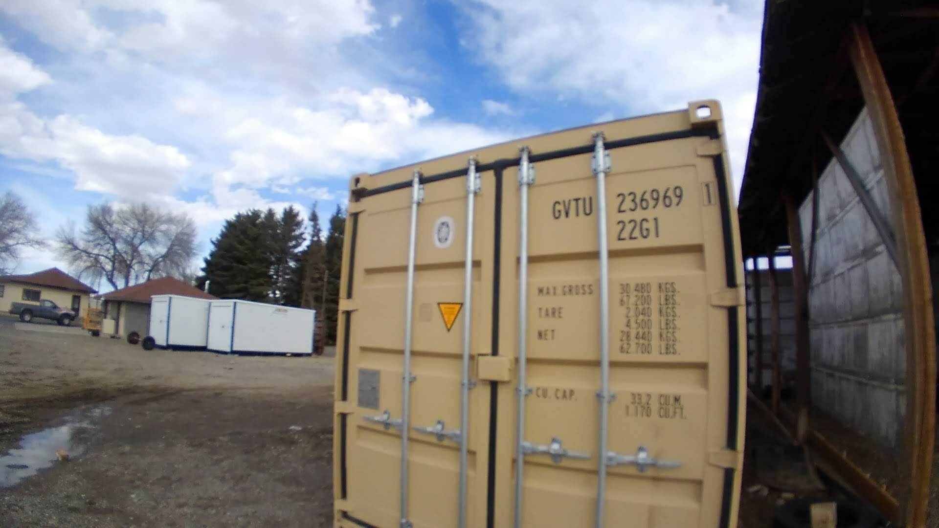 Yellow Container — Cody, WY — Say Where Storage