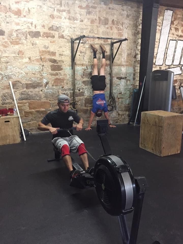 Man Using Indoor Rower — Breckenridge, TX — One More Fitness