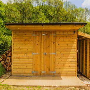 Shed building