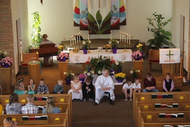Children's activities at the church in Spring Prairie Children's activities at the church in Spring Prairie