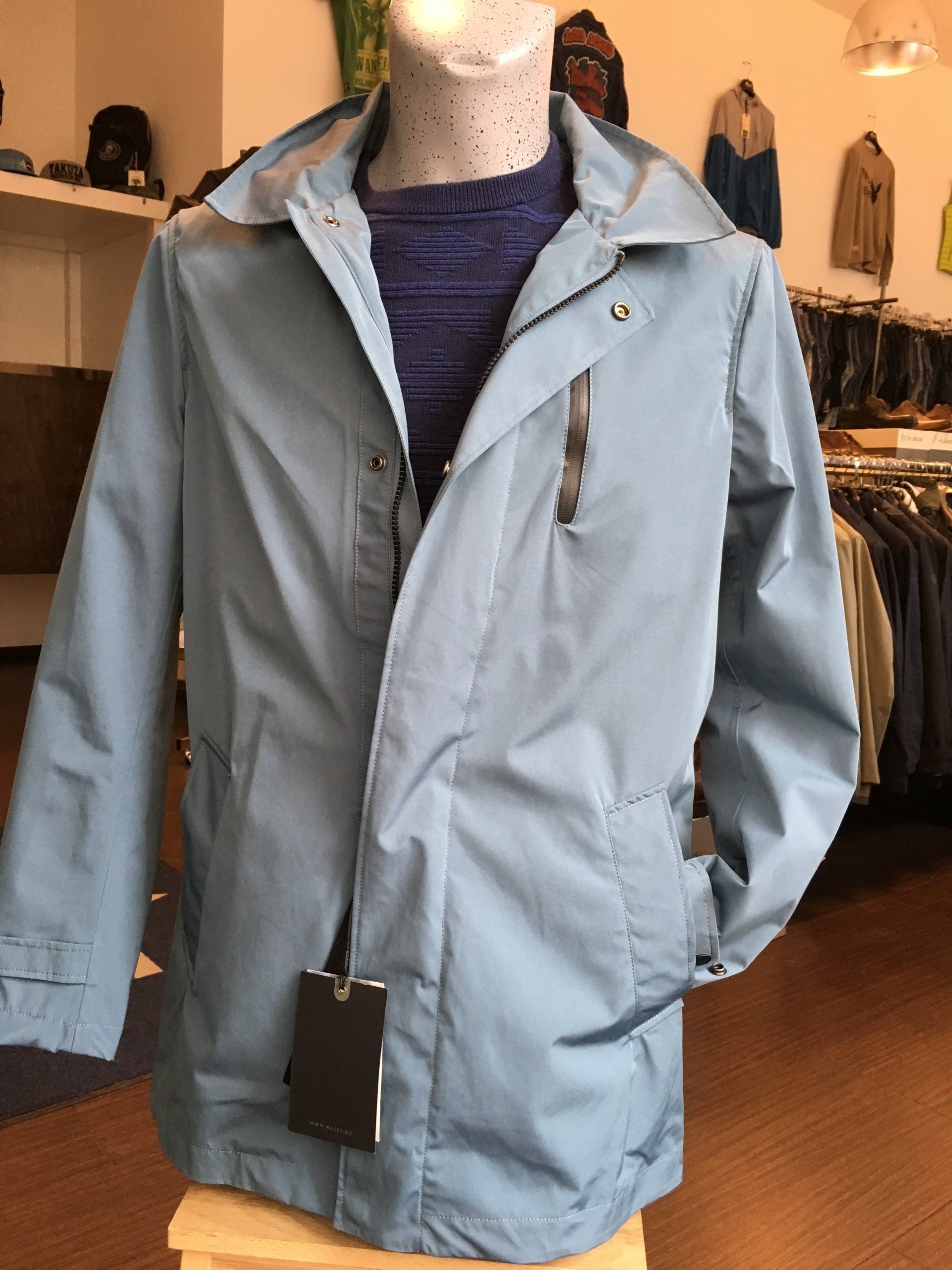 Veste grise classique