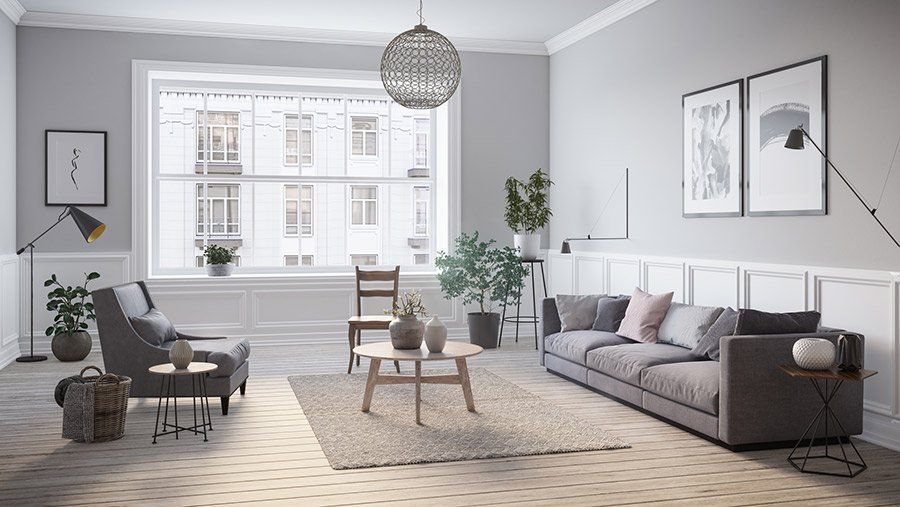 Living Room in Modern House — Jacksonville, FL — Preservation Home Specialists