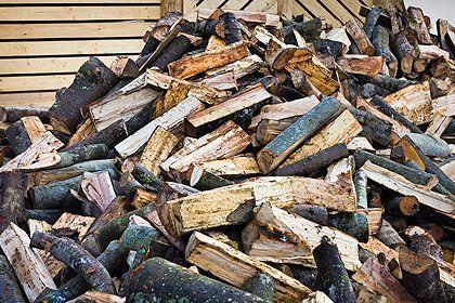wooden logs