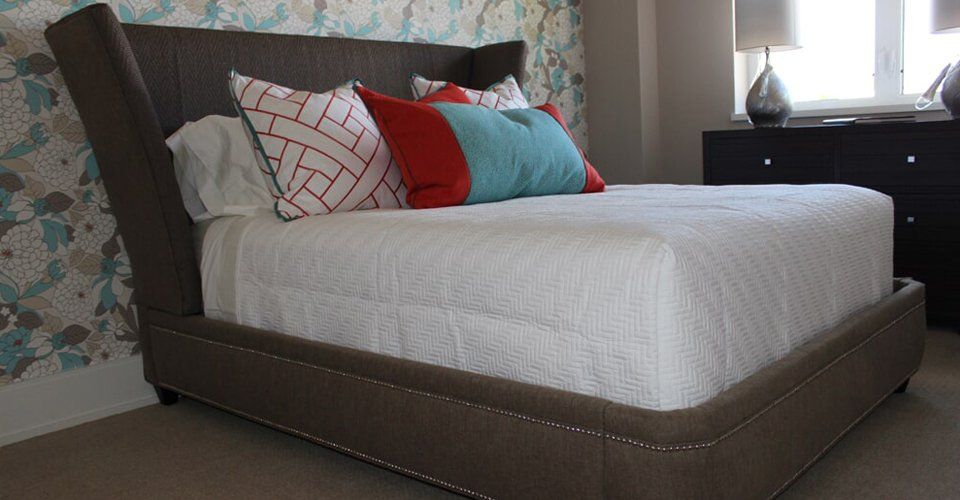 Furniture Restoration — Bed on White Bed Sheet in Fort Myers, FL